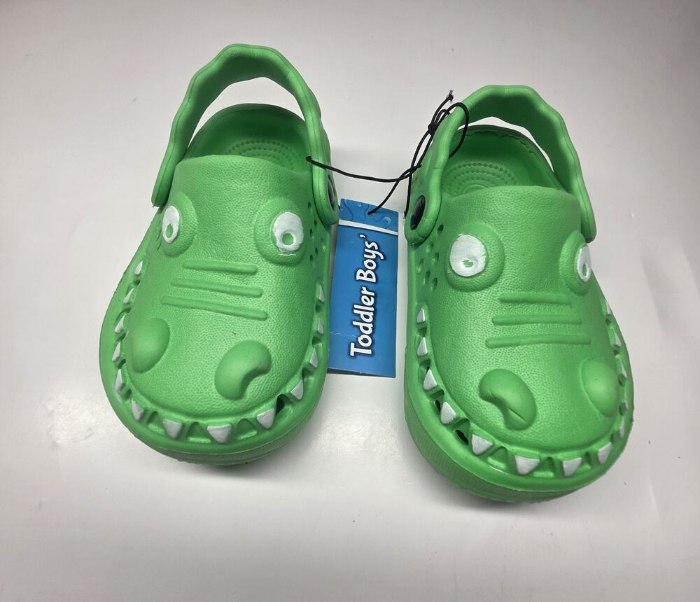 Brand New- Deal/ Boys & Girls Toddler Dinosaur Slip On Sandals Size 5/6